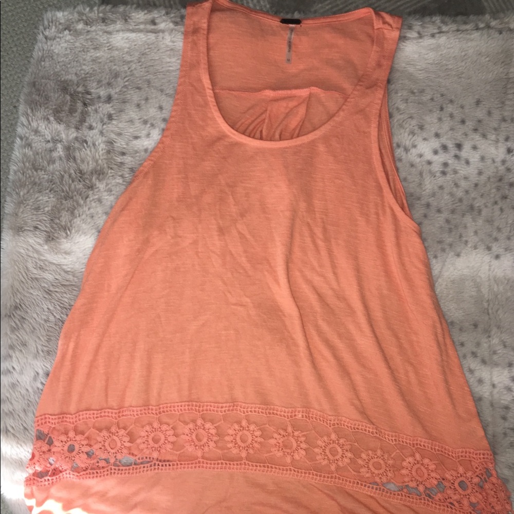 Orange Tank Top